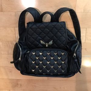 Beautiful Black gold backpack